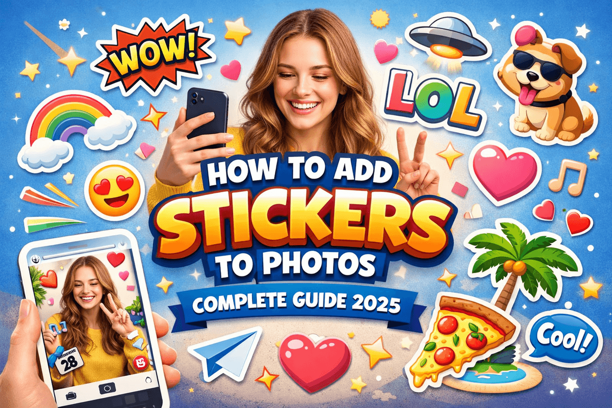 How to Add Stickers to Photos: Complete Guide 2026