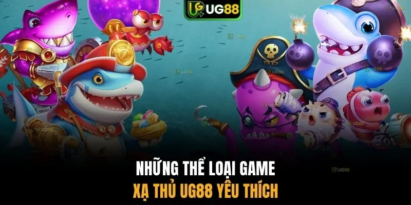 Những thể loại game xạ thủ UG88 yêu thích
